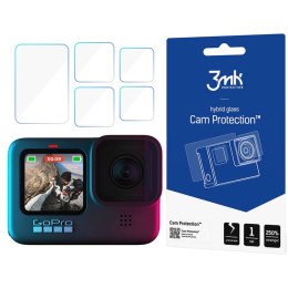 3mk Szkło ochronne na kamerę i ekrany x5 3mk Hybrid Glass do GoPro Hero 9 10 11