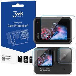 3mk Szkło ochronne na kamerę i ekrany x5 3mk Hybrid Glass do GoPro Hero 9 10 11