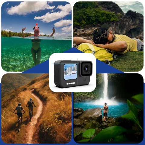 3mk Szkło ochronne na kamerę i ekrany x5 3mk Hybrid Glass do GoPro Hero 9 10 11 3mk Szkło ochronne na kamerę i ekrany x5 3mk Hybrid Glass do GoPro Hero 9 10 11