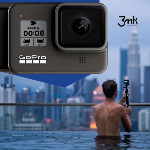 3mk Szkło ochronne na kamerę i ekrany x5 3mk Hybrid Glass do GoPro Hero 9 10 11 3mk Szkło ochronne na kamerę i ekrany x5 3mk Hybrid Glass do GoPro Hero 9 10 11