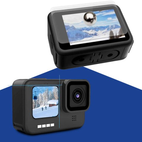 3mk Szkło ochronne na kamerę i ekrany x5 3mk Hybrid Glass do GoPro Hero 9 10 11 3mk Szkło ochronne na kamerę i ekrany x5 3mk Hybrid Glass do GoPro Hero 9 10 11