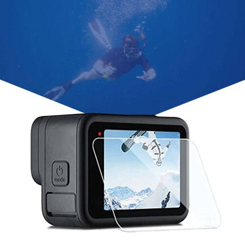 3mk Szkło ochronne na kamerę i ekrany x5 3mk Hybrid Glass do GoPro Hero 9 10 11 3mk Szkło ochronne na kamerę i ekrany x5 3mk Hybrid Glass do GoPro Hero 9 10 11
