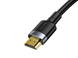 Baseus Baseus Cafule Kabel HDMI 2.0 4K FULL HD 3D 1m Czarno-szary