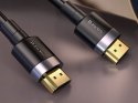 Baseus Baseus Cafule Kabel HDMI 2.0 4K FULL HD 3D 3m Czarno-szary