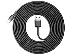 Baseus Baseus Cafule Kabel USB Lightning do iPhone iPad iPod 2A 3m Czarny