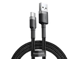 Baseus Baseus Kabel Cafule USB-C Type C 2A 3m Szary