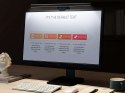 Baseus Baseus Lampa LED I-Wok na monitor do komputera USB 5W Czarna
