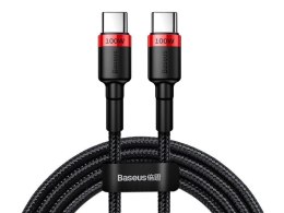 Baseus Kabel 2m Baseus Cafule USB-C Quick Charge 3.0 PD 2.0 100W 5A Czerwony