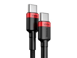 Baseus Kabel 2m Baseus Cafule USB-C Quick Charge 3.0 PD 2.0 100W 5A Czerwony