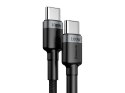 Baseus Kabel 2m Baseus Cafule USB-C Quick Charge 3.0 PD 2.0 100W 5A Szary