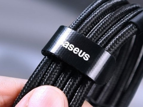 Baseus Kabel 2m Baseus Cafule USB-C Quick Charge 3.0 PD 2.0 100W 5A Szary Baseus Kabel 2m Baseus Cafule USB-C Quick Charge 3.0 PD 2.0 100W 5A Szary
