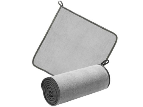 Baseus Ręcznik z mikrofibry x2 Baseus ściereczka do samochodu 40x40cm Szara Baseus Ręcznik z mikrofibry x2 Baseus ściereczka do samochodu 40x40cm Szara
