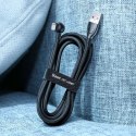 Baseus Taśma rzep Baseus organizer opaska do kabli Circle Velcro Strap 3m Czarny