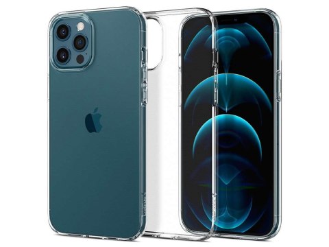 Spigen Etui Spigen Liquid Crystal do Apple iPhone 12/ 12 Pro 6.1 Crystal Clear Spigen Etui Spigen Liquid Crystal do Apple iPhone 12/ 12 Pro 6.1 Crystal Clear