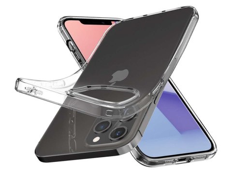 Spigen Etui Spigen Liquid Crystal do Apple iPhone 12/ 12 Pro 6.1 Crystal Clear Spigen Etui Spigen Liquid Crystal do Apple iPhone 12/ 12 Pro 6.1 Crystal Clear
