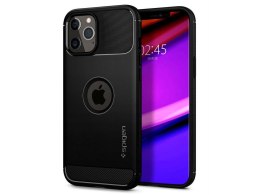 Spigen Etui Spigen Rugged Armor do Apple iPhone 12/ 12 Pro 6.1 Matte Black