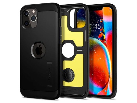 Spigen Etui Spigen Tough Armor do Apple iPhone 12/ 12 Pro 6.1 Black Spigen Etui Spigen Tough Armor do Apple iPhone 12/ 12 Pro 6.1 Black