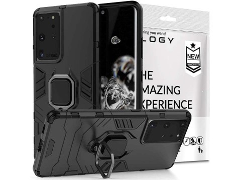 Alogy Etui Alogy Stand Ring Armor do Samsung Galaxy S21 Ultra czarne Alogy Etui Alogy Stand Ring Armor do Samsung Galaxy S21 Ultra czarne