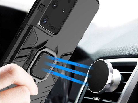 Alogy Etui Alogy Stand Ring Armor do Samsung Galaxy S21 Ultra czarne Alogy Etui Alogy Stand Ring Armor do Samsung Galaxy S21 Ultra czarne