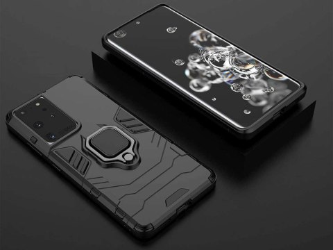 Alogy Etui Alogy Stand Ring Armor do Samsung Galaxy S21 Ultra czarne Alogy Etui Alogy Stand Ring Armor do Samsung Galaxy S21 Ultra czarne