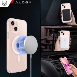 Alogy Etui do MagSafe Alogy Ultra Slim Mag do ładowarek Qi do iPhone 12/ Pro Przezroczyste