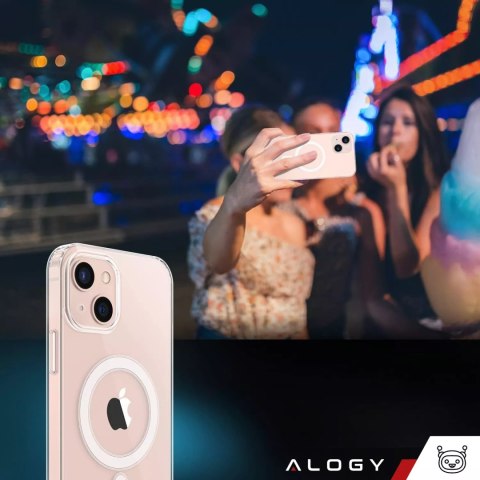 Alogy Etui do MagSafe Alogy Ultra Slim Mag do ładowarek Qi do iPhone 12/ Pro Przezroczyste Alogy Etui do MagSafe Alogy Ultra Slim Mag do ładowarek Qi do iPhone 12/ Pro Przezroczyste