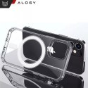 Alogy Etui do MagSafe Alogy Ultra Slim Mag do ładowarek Qi do iPhone 12/ Pro Przezroczyste