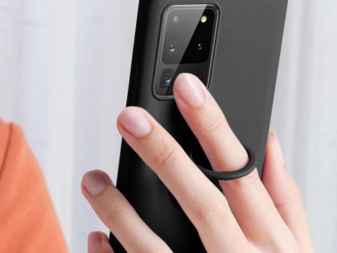 Alogy Etui silikonowe Ring Ultra Slim Alogy do Samsung Galaxy S20 Ultra Czarne Alogy Etui silikonowe Ring Ultra Slim Alogy do Samsung Galaxy S20 Ultra Czarne