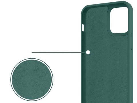 Alogy Etui silikonowe Ring Ultra Slim Alogy do iPhone 12 Pro Max 6.7 Zielone Alogy Etui silikonowe Ring Ultra Slim Alogy do iPhone 12 Pro Max 6.7 Zielone