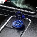 Alogy Ładowarka samochodowa / do motocykla zasilacz konektory Alogy 2x USB QC 3.0 LED