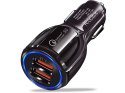 Alogy Ładowarka samochodowa szybka Alogy 2x USB 3.1A QC 3.0 18W