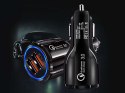 Alogy Ładowarka samochodowa szybka Alogy 2x USB 3.1A QC 3.0 18W