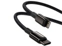 Baseus Kabel 1m Baseus przewód USB-C Type C na Lightning PD 20W Black