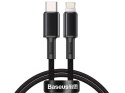 Baseus Kabel 1m Baseus przewód USB-C Type C na Lightning PD 20W Grey
