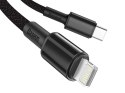 Baseus Kabel 1m Baseus przewód USB-C Type C na Lightning PD 20W Grey