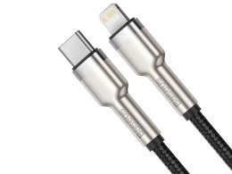 Baseus Kabel 2m Baseus Metal przewód USB-C Type C na Lightning PD 20W Black