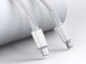 Baseus Kabel 2m Baseus przewód USB-C Type C na Lightning PD 20W White