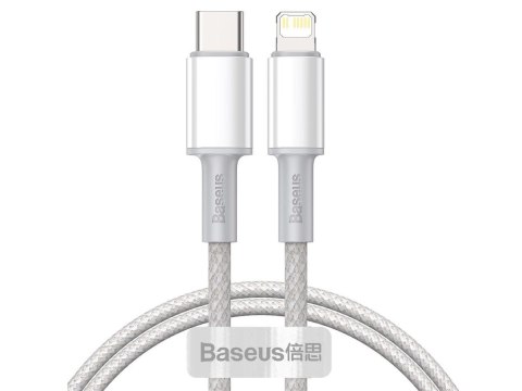 Baseus Kabel 2m Baseus przewód USB-C Type C na Lightning PD 20W White Baseus Kabel 2m Baseus przewód USB-C Type C na Lightning PD 20W White