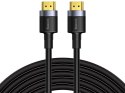 Baseus Kabel HDMI- HDMI 2.0 Baseus Cafule FULL HD 4K 60Hz 3D 5m Czarno-szary