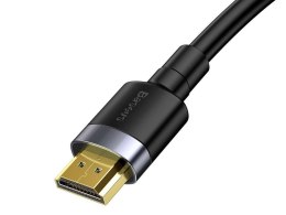 Baseus Kabel HDMI- HDMI 2.0 Baseus Cafule FULL HD 4K 60Hz 3D 5m Czarno-szary