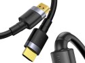 Baseus Kabel HDMI- HDMI 2.0 Baseus Cafule FULL HD 4K 60Hz 3D 5m Czarno-szary