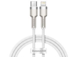 Baseus Kabel przewód Baseus Metal USB-C Type C na Lightning PD 20W 1m White