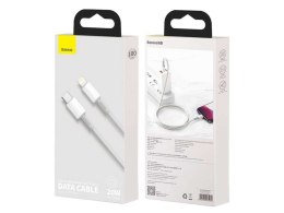 Baseus Kabel przewód Baseus USB-C Type C na Lightning PD 20W 1m White