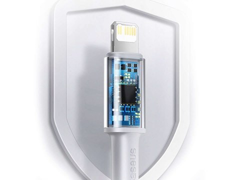 Baseus Kabel przewód Baseus USB-C Type C na Lightning PD 20W 1m White Baseus Kabel przewód Baseus USB-C Type C na Lightning PD 20W 1m White