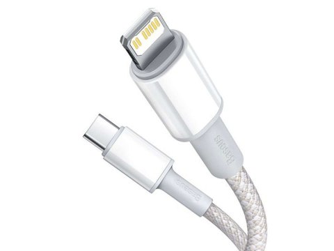 Baseus Kabel przewód Baseus USB-C Type C na Lightning PD 20W 1m White Baseus Kabel przewód Baseus USB-C Type C na Lightning PD 20W 1m White