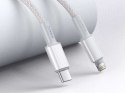 Baseus Kabel przewód Baseus USB-C Type C na Lightning PD 20W 1m White