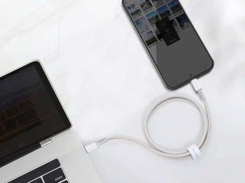 Baseus Kabel przewód Baseus USB-C Type C na Lightning PD 20W 1m White Baseus Kabel przewód Baseus USB-C Type C na Lightning PD 20W 1m White