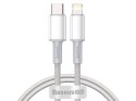 Baseus Kabel przewód Baseus USB-C Type C na Lightning PD 20W 1m White