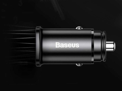 Baseus Ładowarka samochodowa Baseus Square PPS QC 4.0 / PD 3.0 5A 30W Czarna Baseus Ładowarka samochodowa Baseus Square PPS QC 4.0 / PD 3.0 5A 30W Czarna