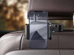 Baseus Uchwyt na zagłówek samochodowy do telefonu Baseus Energy z ładowarką Qi